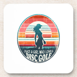 Womens Disc Golf - Frisbee Golf Female  Coaster