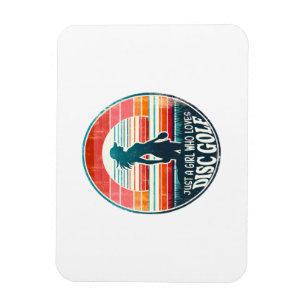Womens Disc Golf - Frisbee Golf Female Magnet