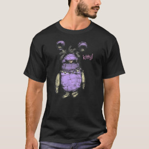 Womens Disney Pixar Monsters Inc. Boo Sketch Kitty T-Shirt