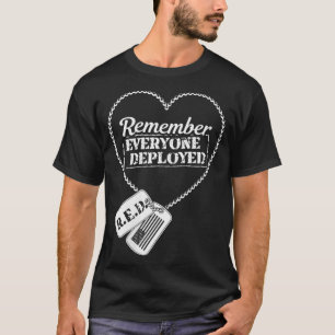 Womens Distressed R T-Shirt