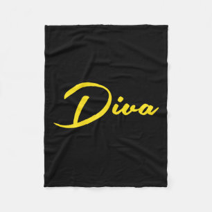 Womens Diva Fleece Blanket