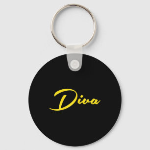 Womens Diva Key Ring