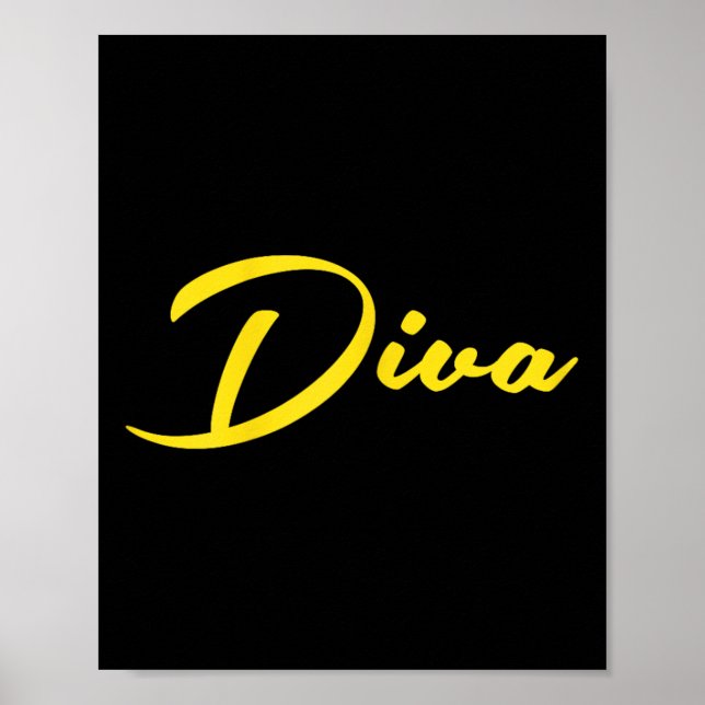 Womens Diva  Poster (Front)