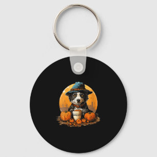 Women's dog halloween key ring