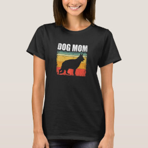 Womens Dog Mum German Shepherd German Shepherd T-Shirt