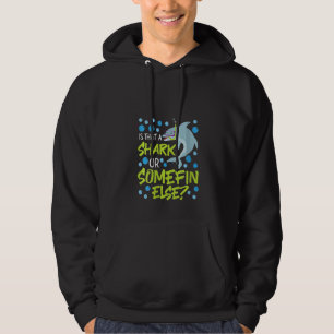 Womens Dolphin Is That A Shark Or Somefin Else V N Hoodie