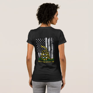 Women's DONT TREAD ON ME Gadsden Snake T-Shirt