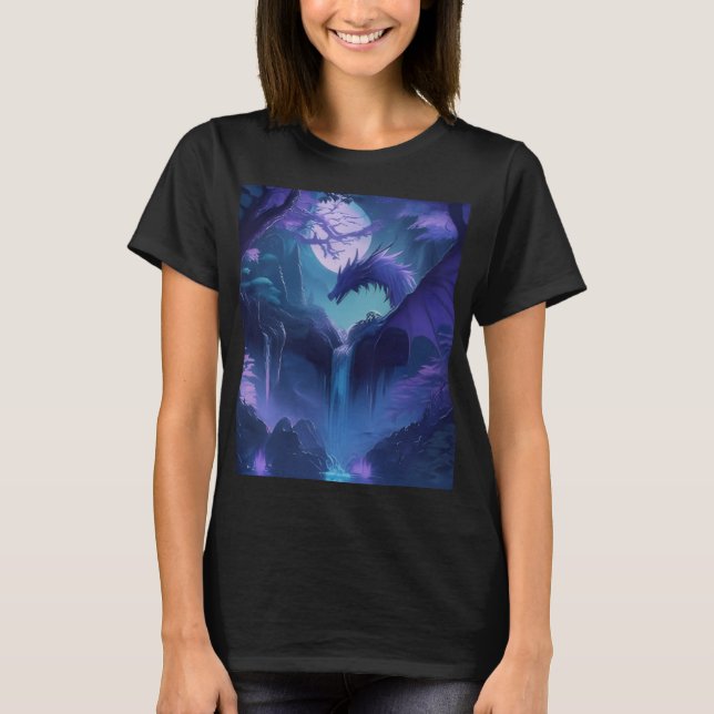 Women's dragon T-shirt (Front)