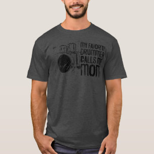 Womens Drummer Drum Set Vintage My Favourite Drumm T-Shirt