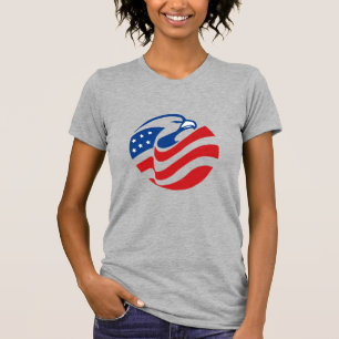 Women's Eagle Flag T-Shirt