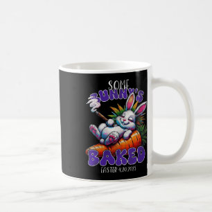 Womens Easter Bunny Funny Weed Smoking Rabbit 4_20 Coffee Mug