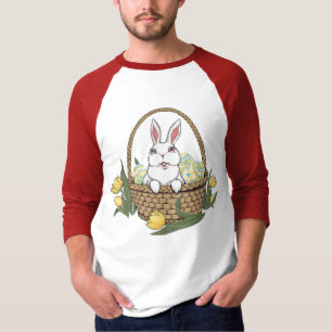 Women's Easter Shirt Easter Bunny Basket Jersey