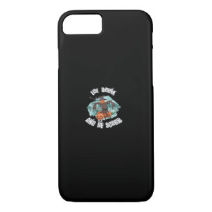 Womens Eat Drink And Be Scary Halloween  iPhone 8/7 Case
