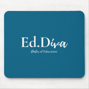 Womens edd doctor of education edd diva doctorate mouse pad