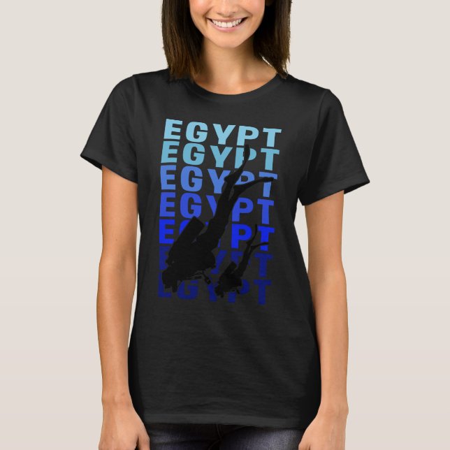 Women's Egypt Diving T-Shirt (Front)