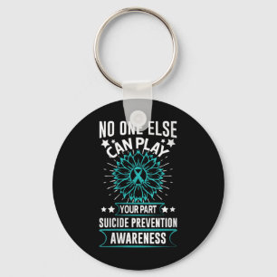 Womens Else Can Play Your Part Suicide Prevention Key Ring