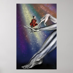Women's Emotion Feeling Poster Print - Painting