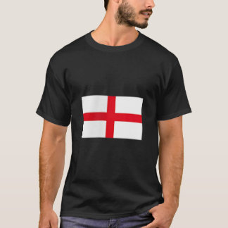 Womens England Flag British Uk English Cross Flags T-Shirt