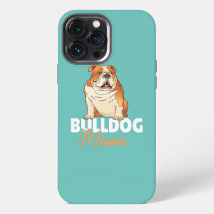 Womens English Bulldog Mama Cute Dog Lover Mom iPhone 13 Pro Max Case