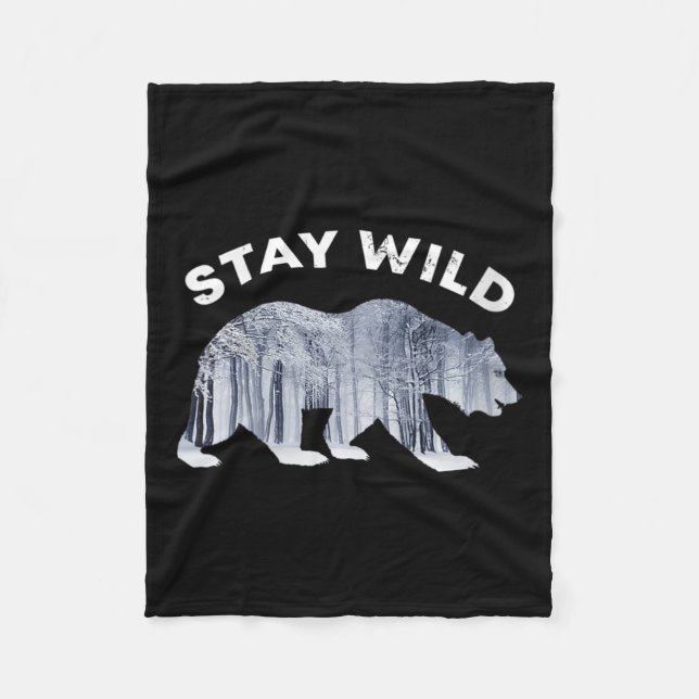 Womens Environmental Protection Climate Fleece Blanket (Front)