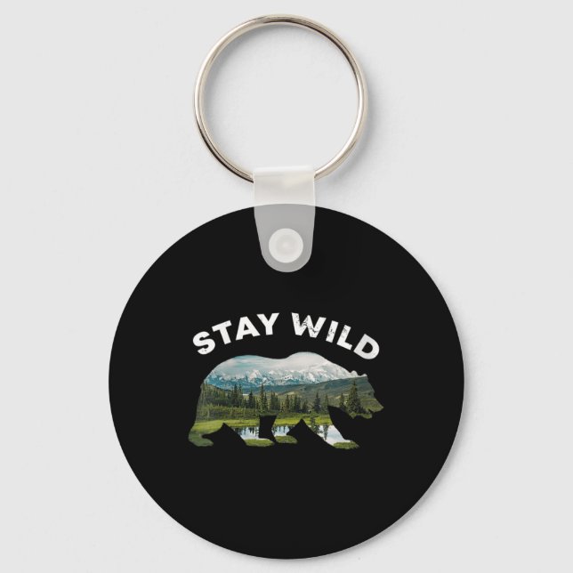 Womens Environmental Protection Climate Key Ring (Front)