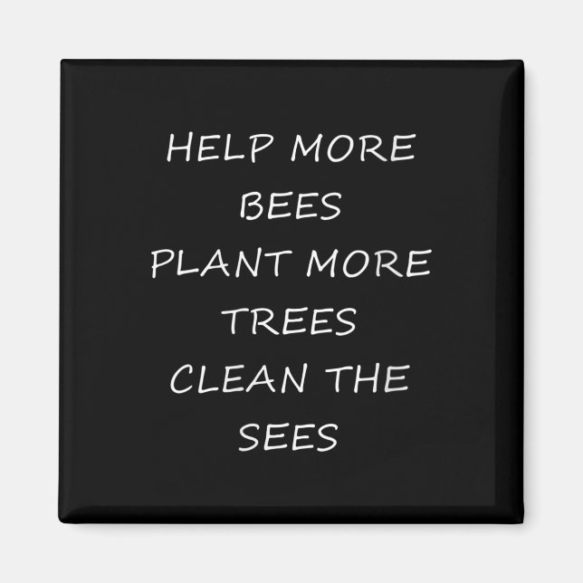 Womens Environmental Protection - Help The Magnet (Front)