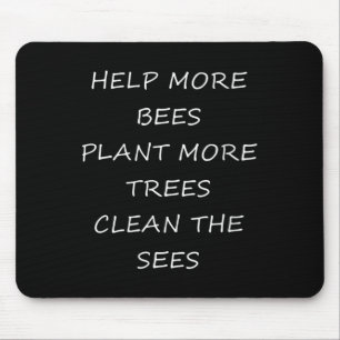 Womens Environmental Protection - Help The Mouse Pad