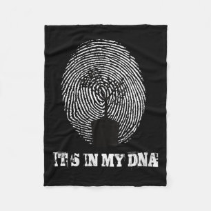 Womens Environmental Protection Its In My Dna Fleece Blanket