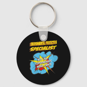 Womens Environmental Protection Specialist Funny Key Ring
