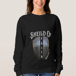 Womens Ephesians 6 Armour of God Battle Gear Bible Sweatshirt