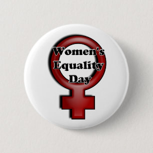 Women's Equality Day 6 Cm Round Badge