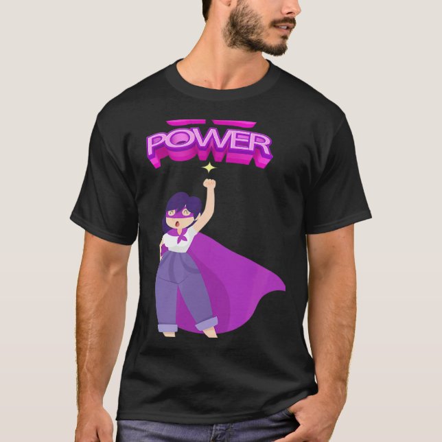 Women's Equality Day Girls Power T-Shirt (Front)