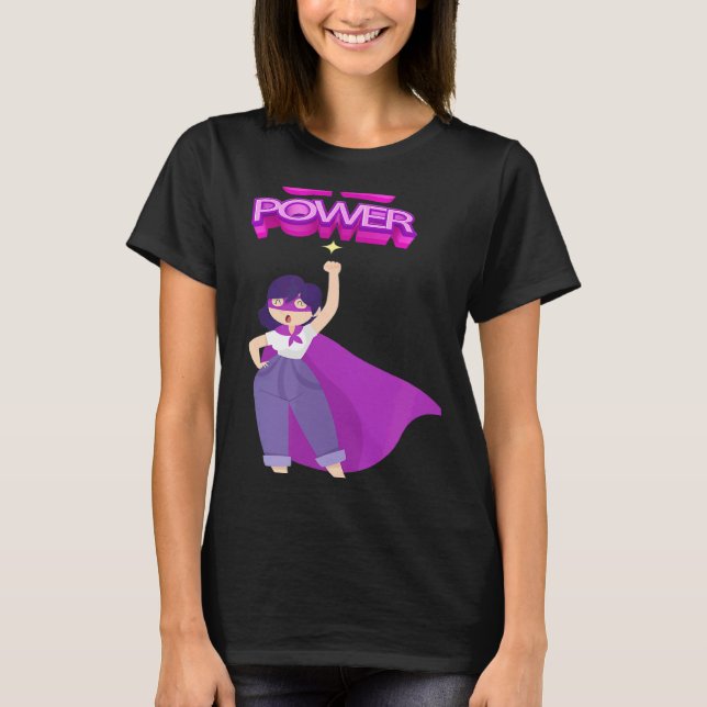 Women's Equality Day Girls Power T-Shirt (Front)