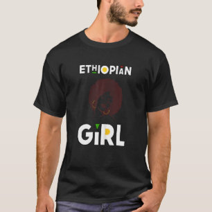 Womens Ethiopian Girl   Ethiopian Diva African Pri T-Shirt
