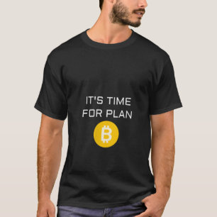 Womens Evolution of Bitcoin It s Time for Plan B V T-Shirt
