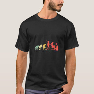Womens Evolution Receptionist Reception Secretary T-Shirt