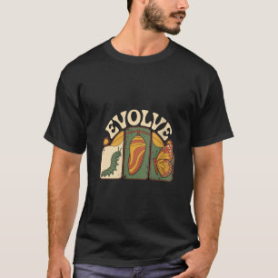 Womens Evolve Caterpillar to Butterfly Transformat T-Shirt