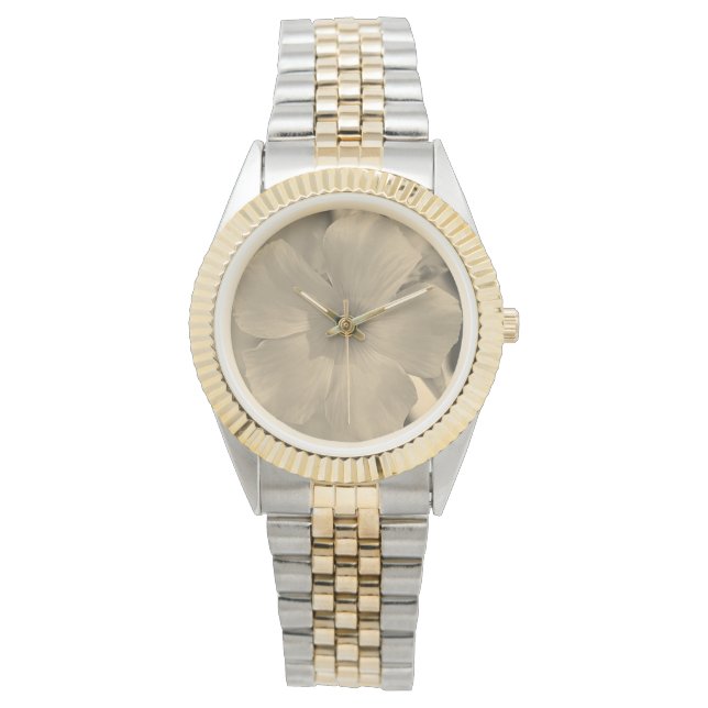 WOMEN'S eWatch Watch WILD FLOWER STYLE DESIGN (Front)