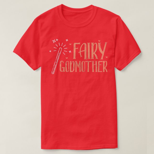 Womens Fairy Godmother Godmom God Mother Godparent T-Shirt (Design Front)