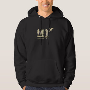 Womens Falconry Ornithology Birder Falconer Normal Hoodie