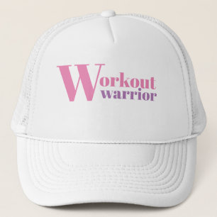 Women's Fashion Baseball WORKOUT WARRIOR Trucker Hat