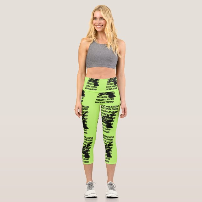 Women's Fashion Capri Leggings (Front)
