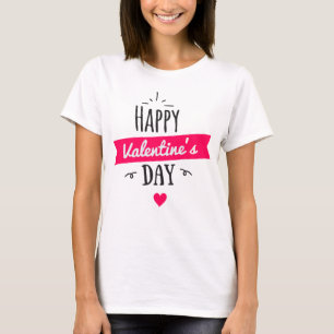 Women's Fashion Graphic HAPPY VALENTINE'S DAY T-Shirt