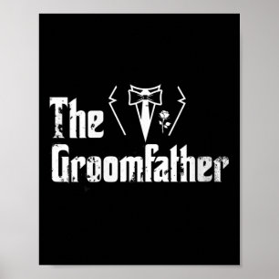 Womens Father Of The Groom Wedding Husband Grooms Poster