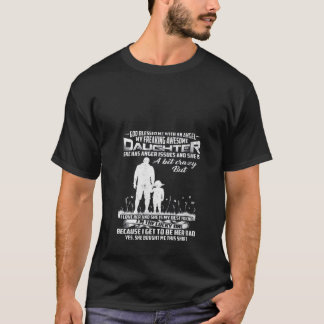 Womens Father s day from daughter daughter love fa T-Shirt