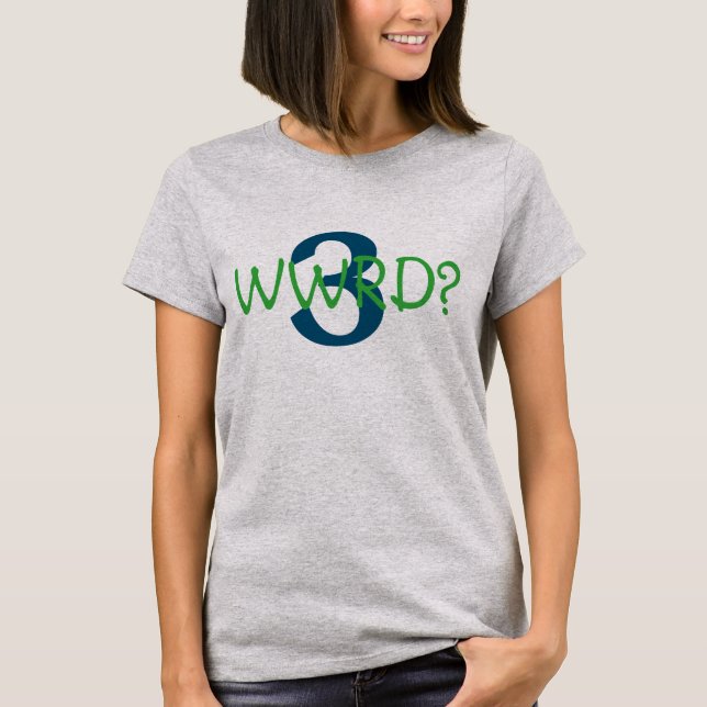 Women's Favourite tee "What Would Russell Do" (Front)