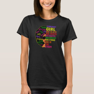 Womens February Girl She Slays & Prays February B T-Shirt