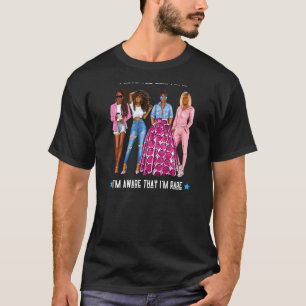 Womens Female Black Empowerment Feminism Feminist  T-Shirt