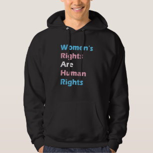 Womens Feminine Saying About Women's Rights Simple Hoodie