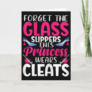 Womens Field Hockey Girl Quote - Field Hockey Trai Card